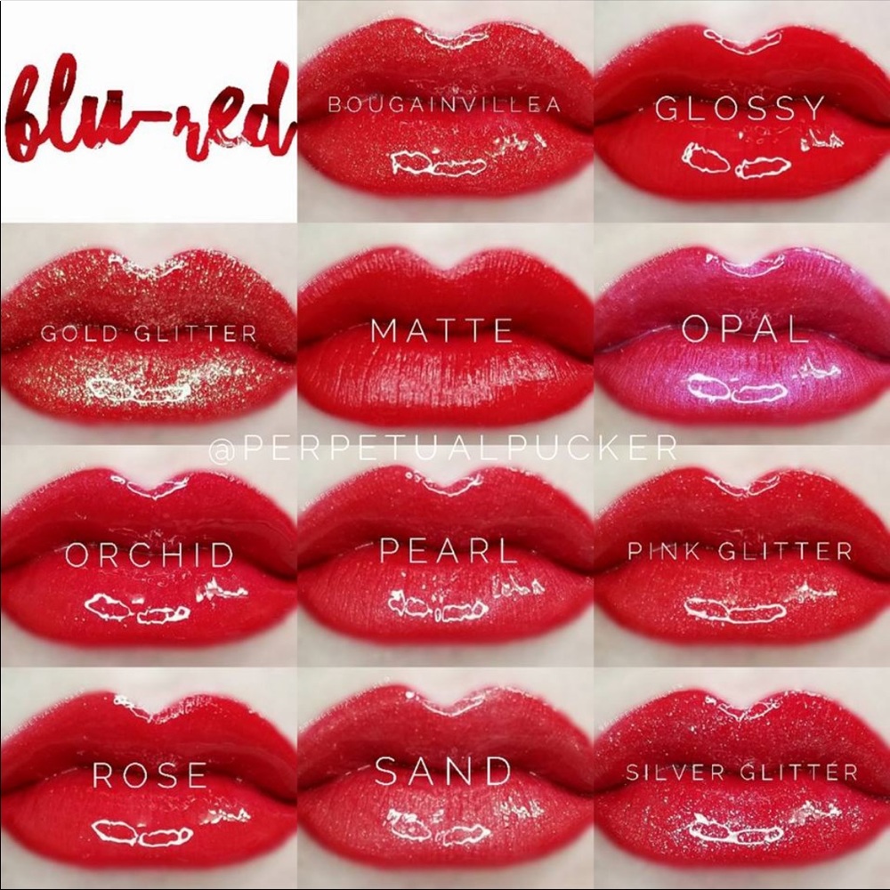 Brand new 0.25oz Blu-Red Lipsense